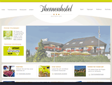 Tablet Screenshot of hotel-terrassen-cafe.de